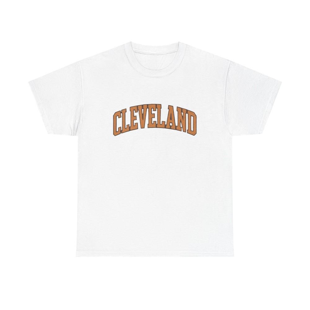 Винтажная футболка Cleveland Football Ретро-футболка Ohio Sports Подарок фанату Browns Унисекс футболка