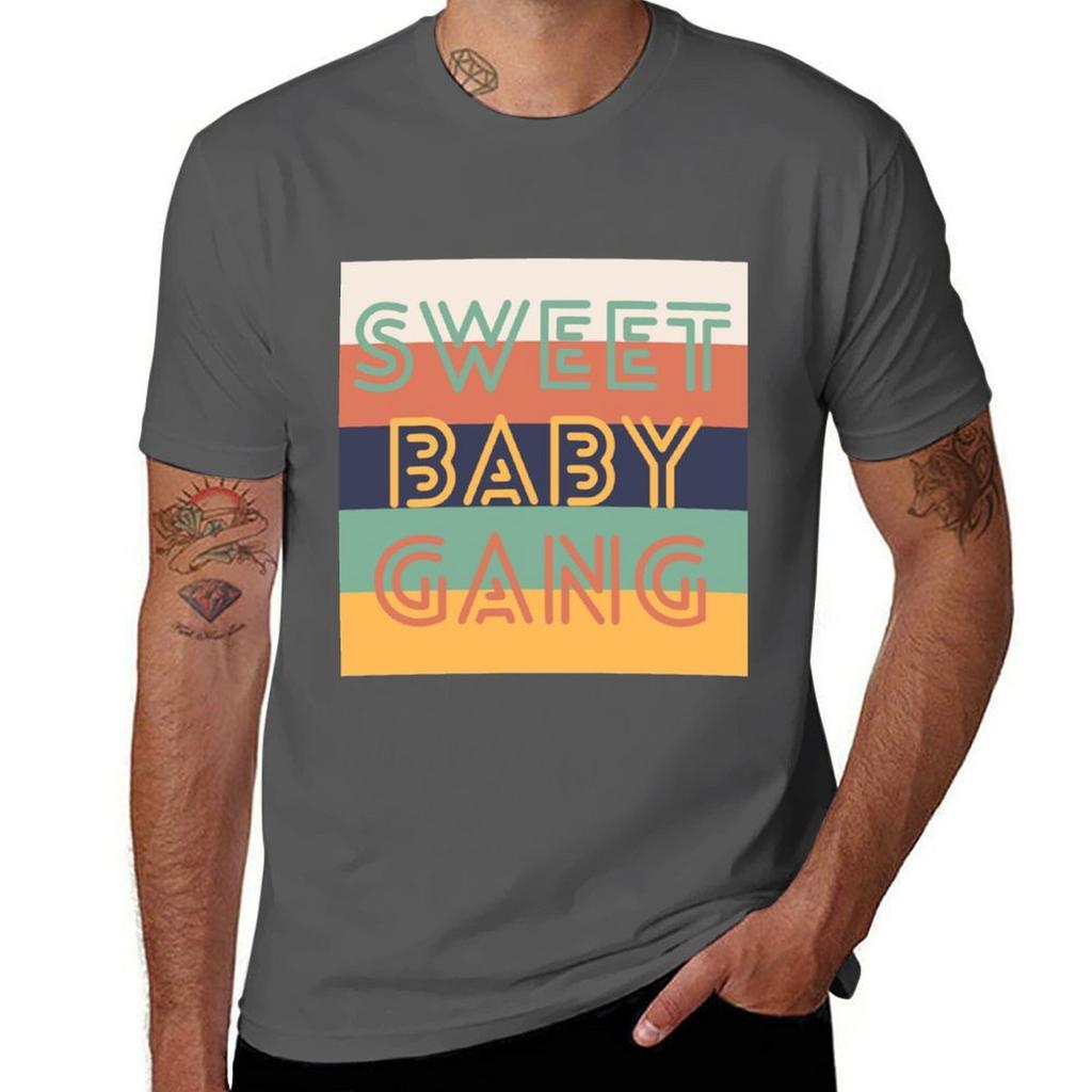 Sweet Baby Gang Classic Tshirt Basic Solid Color Casual Tee Shirt Tshirt