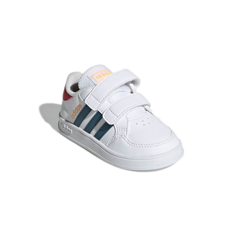 Adidas Neo Breaknet Comfortable Non-Slip Durable Low-Top Walking Shoes Baby Shoes White Blue GZ7646