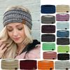 Women Fashion Keep Warm Knitting Headband Handmade Sport Hairband