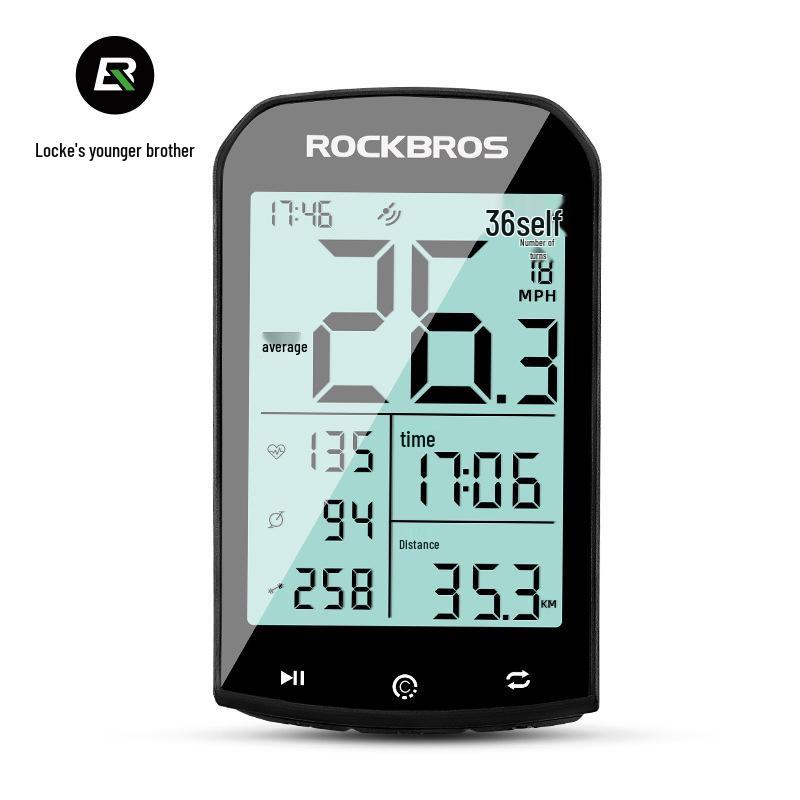 Loch Brothers Wireless Bicycle GPS Speedometer with Cadence Sensor