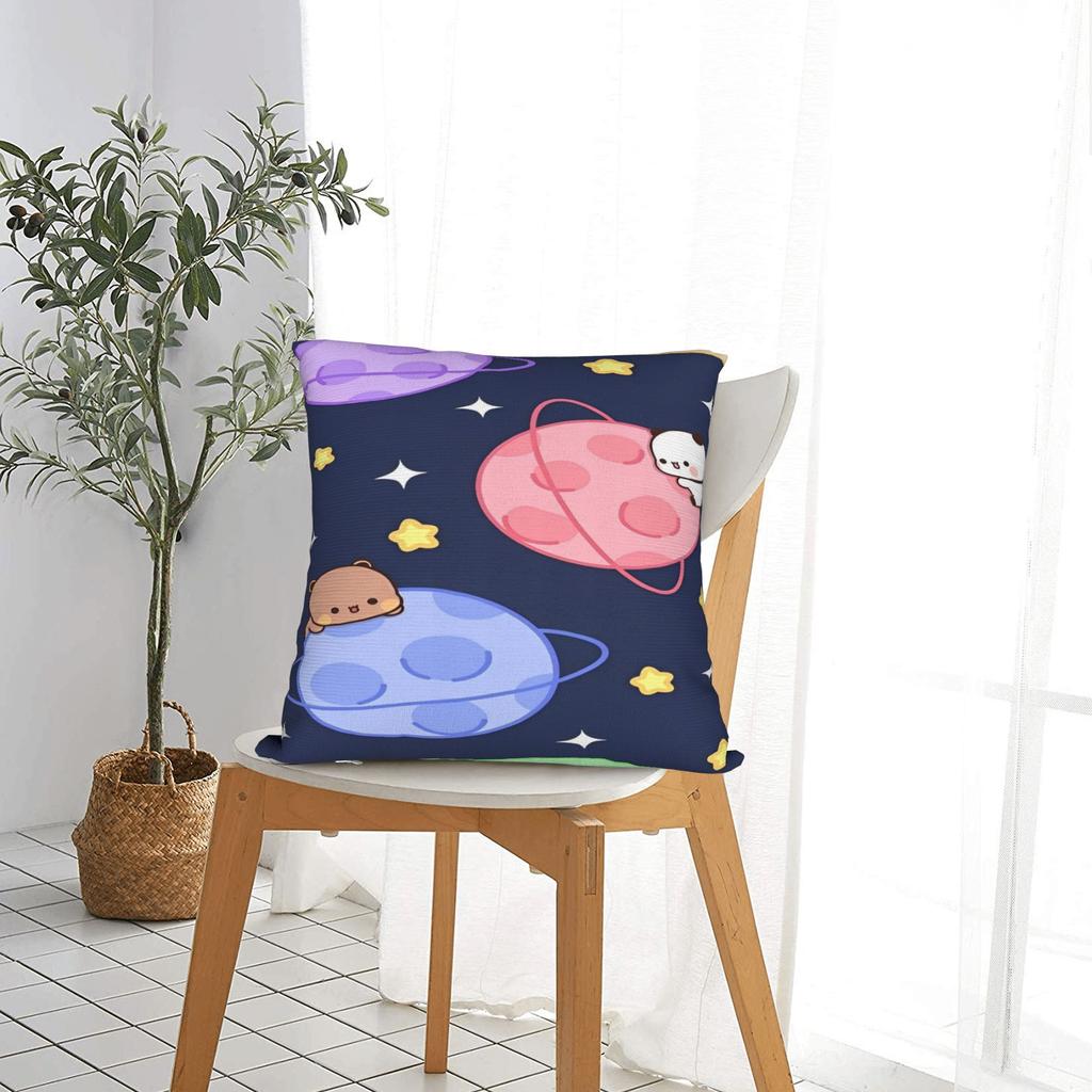 Наволочка Бубу и Дуду Мягкая наволочка-подушка Милая забавная наволочка для свадебной вечеринки, домашнего декора