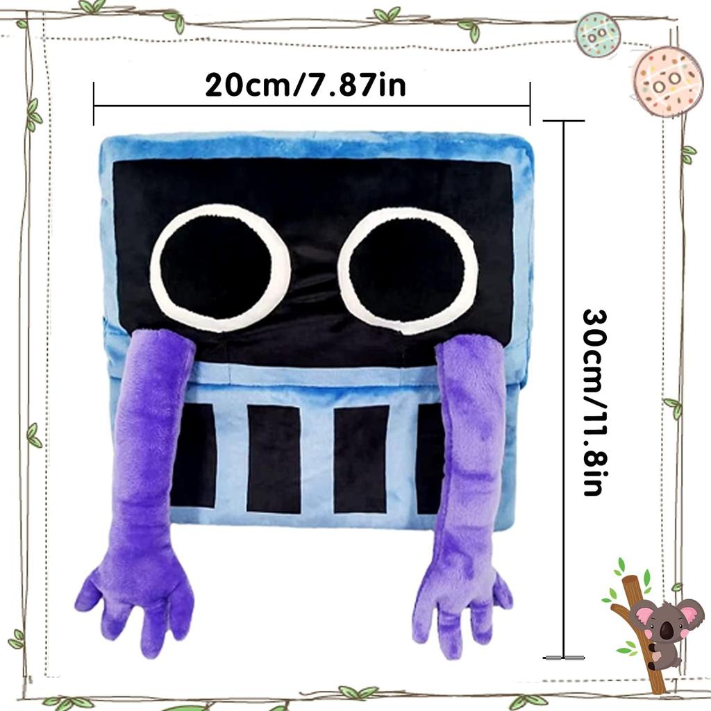 Плюшевая кукла Rainbow Friends, Rainbow Friends Wiki, мягкая кукла из игры ужасов, плюшевая кукла-игрушка Rainbow Friends для мальчиков и девочек и любителей игр