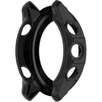 Совместим с чехлом Garmin Forerunner 255 Мягкий противоцарапающий бампер ТПУ Ударопрочный безель Защитный чехол-протектор для Garmin Forerunner 255