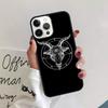Сатанический страшный череп Чехол-ракушка Для iPhone 17 Air 15 16 14 13 12 Pro Max 11 Pro Max Plus Чехол для телефона