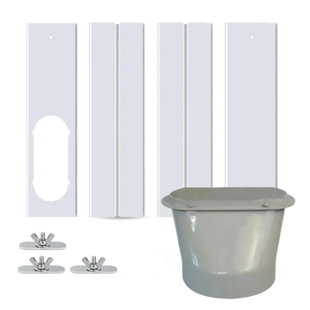 Телескопический универсальный выхлопной шланг Портативный мобильный кондиционер Выхлопной шланг Комплект Легкие аксессуары для дома