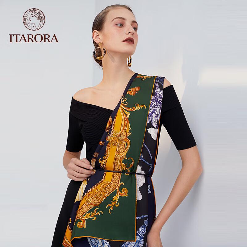 Aurora Series Huayueyao Double-Sided Silk Scarf