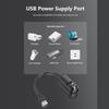 1 Набор Океанский USB Проектор Ночник, 10 Сменных Пластин для Атмосферного Света, Домашний Проектор Света на Потолок Спальни