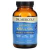 Доктор. Mercola, Масло антарктического криля, двойная сила, 90 капсул
