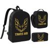 Trans Am Firebird Bandit Золотой Рюкзак Мальчики Девочки Сумка для Книг Школьная Сумка Сумки через Плечо 3 шт. Термосумка для Ланча Пенал