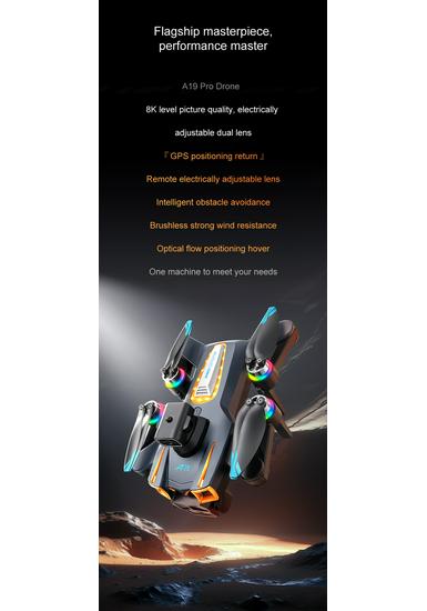A19PRO 5.9" GPS Drone: HD Aerial Photography & Obstacle Avoidance Quadcopter