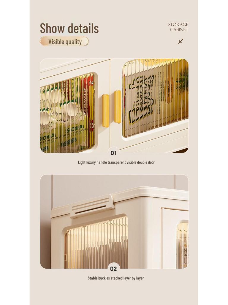 Передвижной многоярусный складной шкаф для хранения: Пластиковый органайзер без установки для спальни и гостиной