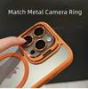 Для iPhone 17 Pro Max Роскошный Магнитный Ударопрочный Чехол Для iPhone 15 14 13 12 16 Pro Max Magsafe С подставкой Защитная крышка для стеклянной линзы
