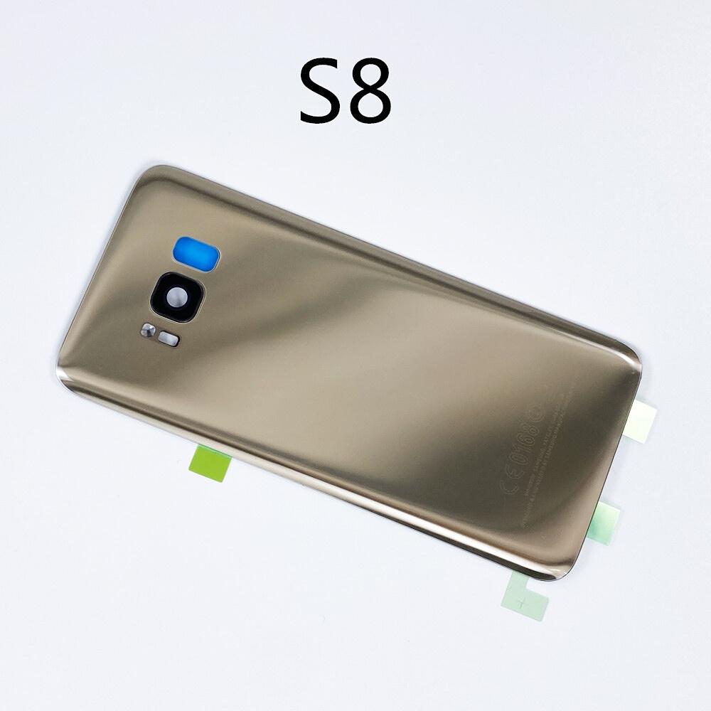 Новый корпус для Samsung Galaxy S8 G950 G950F S8 + Plus G955 G955F задняя батарея замена задней двери с