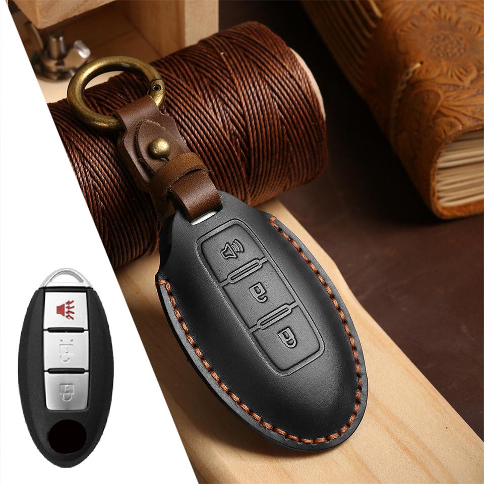 Чехол-брелок для ключа автомобиля для nissan juke leaf micra k12 note patrol qashqai j11 j10 tiida versa x-trail xtrail x trail t32 Infiniti