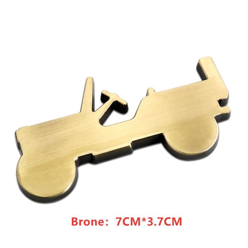 3D Metal Emblem 4X4 Trail Rated Badge High Country Logo Stickers For Jeep Wrangler Patriot Car Styling Car Stickers Accessories po1