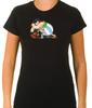 Asterix and Obelix Funny Characters  3/4 Short Sleeve T Shirt Woman F066