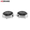 Fog Lights LED Fog Light Cover for Mitsubishi Outlander 2008-2012 Front Bumper Hole Covers Grill Bezel Frame Fog Lamp
