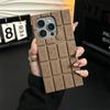 Креативный мультяшный 3D шоколадный медведь чехол для телефона для iPhone 16 Pro Max 15 14 Plus 13 12 11 Pro Max X XR XS Max забавный мягкий силиконовый чехол