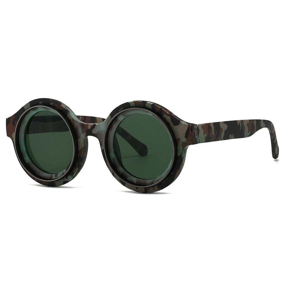 Fashion Vintage Round Sunglasses ladies For Men Sun Glasses Punk Shades Luxury  Designer Classic Steampunk Shades UV400