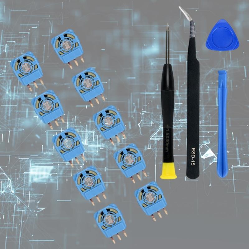 Потенциометр Контроллер Замена Резистор-подстроечник с Отверткой Пинцетом Лопаткой Модуль Стика