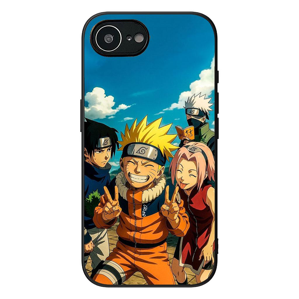 Cover for Apple iPhone 17 16 11 Pro XS Max XR 6 7 8 Plus 16E SE 2020 Air 5 SE2 Phone Case Sasuke Kakashi Narutos Haruno Sakura