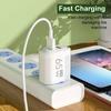 65 Вт USB Type-C GaN Зарядное устройство для телефона Для iPhone Для Samsung Huawei Xiaomi PD Быстрая зарядка Дорожный адаптер питания QC 3.0 Для планшета