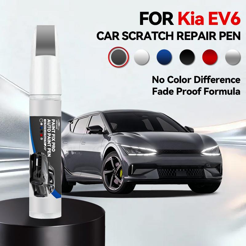 Vehicle for Exclusive Use Car Paint Repair Pen For 2021-2025 KIA EV6 Paint Scratch Repair Accessories Black ABP White SWP Grey C