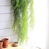 1шт искусственные поддельные растения зеленые листья виноградная лоза дома висячие гирлянды садовый декор