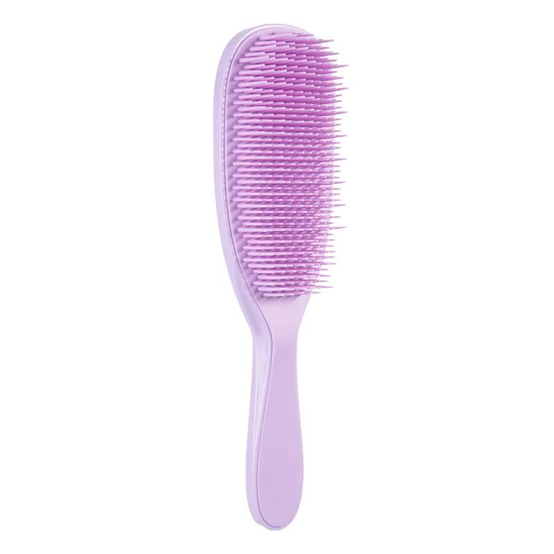 1pc Dual-Color Detangling Hair Brush, Scalp Massage Styling Comb for Women, Normal Hair Type Finishing Comb for Easy Cleaning