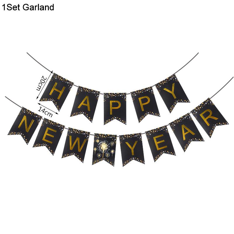 2025 Фольгированные шары с короной и цифрами С Новым годом Украшение для вечеринки Фотобудка Реквизит Товары Рождественский домашний декор Навидад 2024