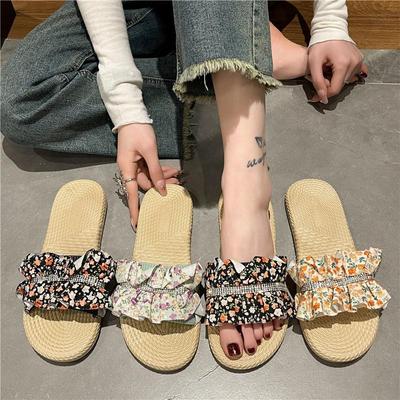 Женские летние пляжные сандалии с бантом 2023 года