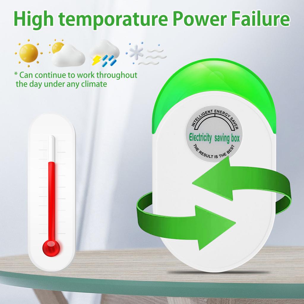 2/4PCS Power Saver Energy Saver Household Electricity Saving Box with US Plug 90V-250V Energy Saving Device for Electricity Home