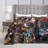 Игра God Of War Игроки Кратос Плед Декоративное Фланелевое Постельное Белье Пледы Для Дивана Кресла Дивана Кровати Мягкое Покрывало Идея Для Подарка