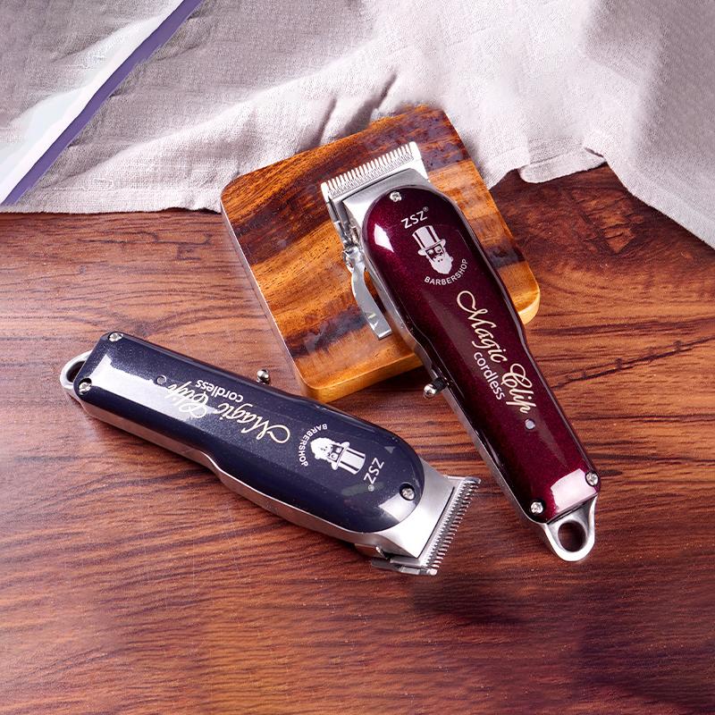 18W High Power Professional Gradient Hair Clipper Hair Salon Tools Haircut Machine Oil Head Retro High Quality Hair Trimmer