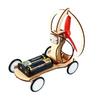 DIY Kits STEM Electric Wind Car Scientific Science Experiment Toy Premium Wind Power Car  Kids