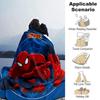 Customiz Name Personality Spider-Man Blanket Soft &Warm Sofa Office Bed Travel Lunch Break Blanket, Gift Suitable All Seasons