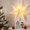 Star Shape Christmas Light Cover 45cm Christmas Lantern New Year Decor Lamp Cover  Christmas Tree