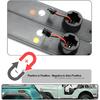 4Pcs Amber/Red LED Side Marker Lights for J'eep Cherokee SJ Wagoneer Grand Wagoneer J10 J20 Pickup CJ-5 CJ-6 CJ-7 Scrambler CJ-8 Indicator Turn