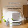 Extra Large Odor-Proof Enclosed Cat Litter Box with Removable Anti-Splash Tray