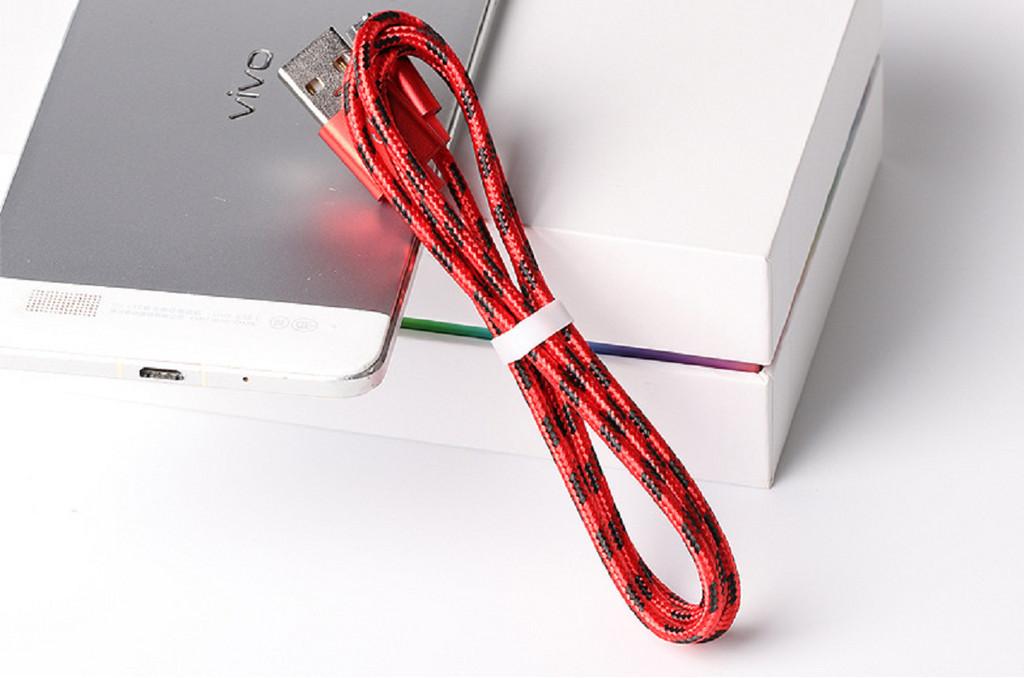 Date Braided Nylon Line To Usb Cable Fast Charger For Iphone X 8 7 Plus 6s