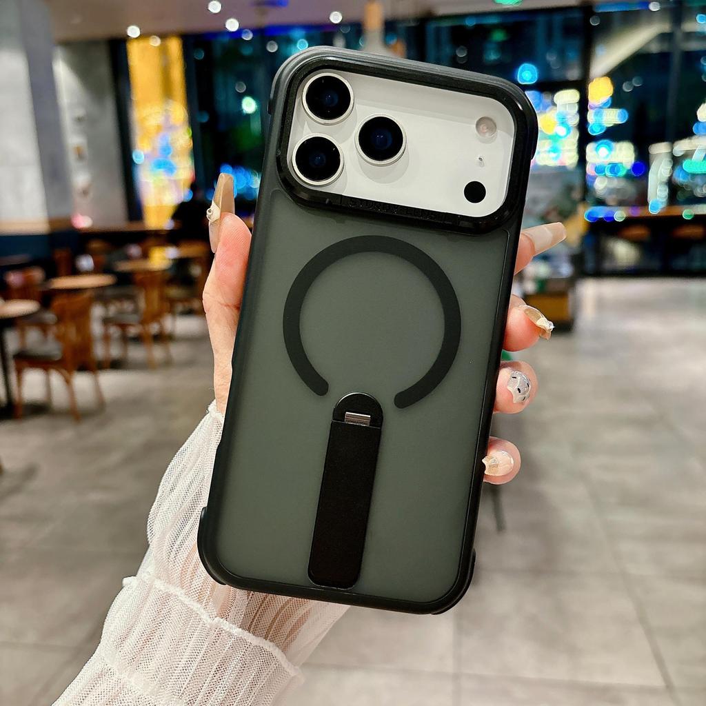 Магнитный держатель MagSafe Чехол для iPhone 17 Pro Max, Защита от падений, Совместим с Apple 16/15 Pro