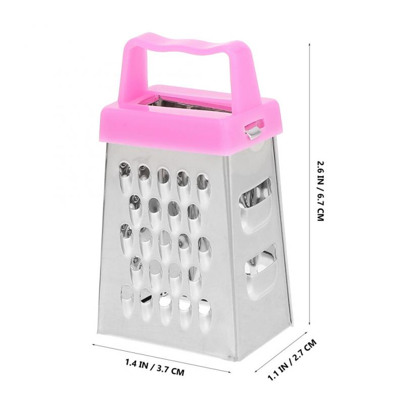 Tools For Grating Ginger Mini Box Plastic Slice 6pcs