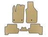Коврики EVA (HB, Электро, Бежевый) для Fiat 500/500L