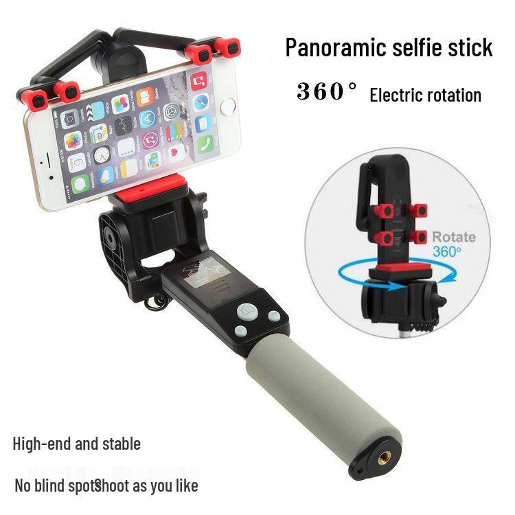 2025 Беспроводной Bluetooth Вращающийся Панорамный Селфи-монопод и Универсальная Стойка для Прямых Трансляций