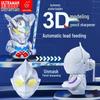 3D Точилка для карандашей Ультрамен с ручным вращением для детей, Автоматическое вращение