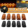 5Pcs/set LED Roof Marker Lights T10 LED Bulb Car Accessories Roof Signal Lamp Fit For Chevrolet GMC 1988-2002 Pickup Truck / SUV