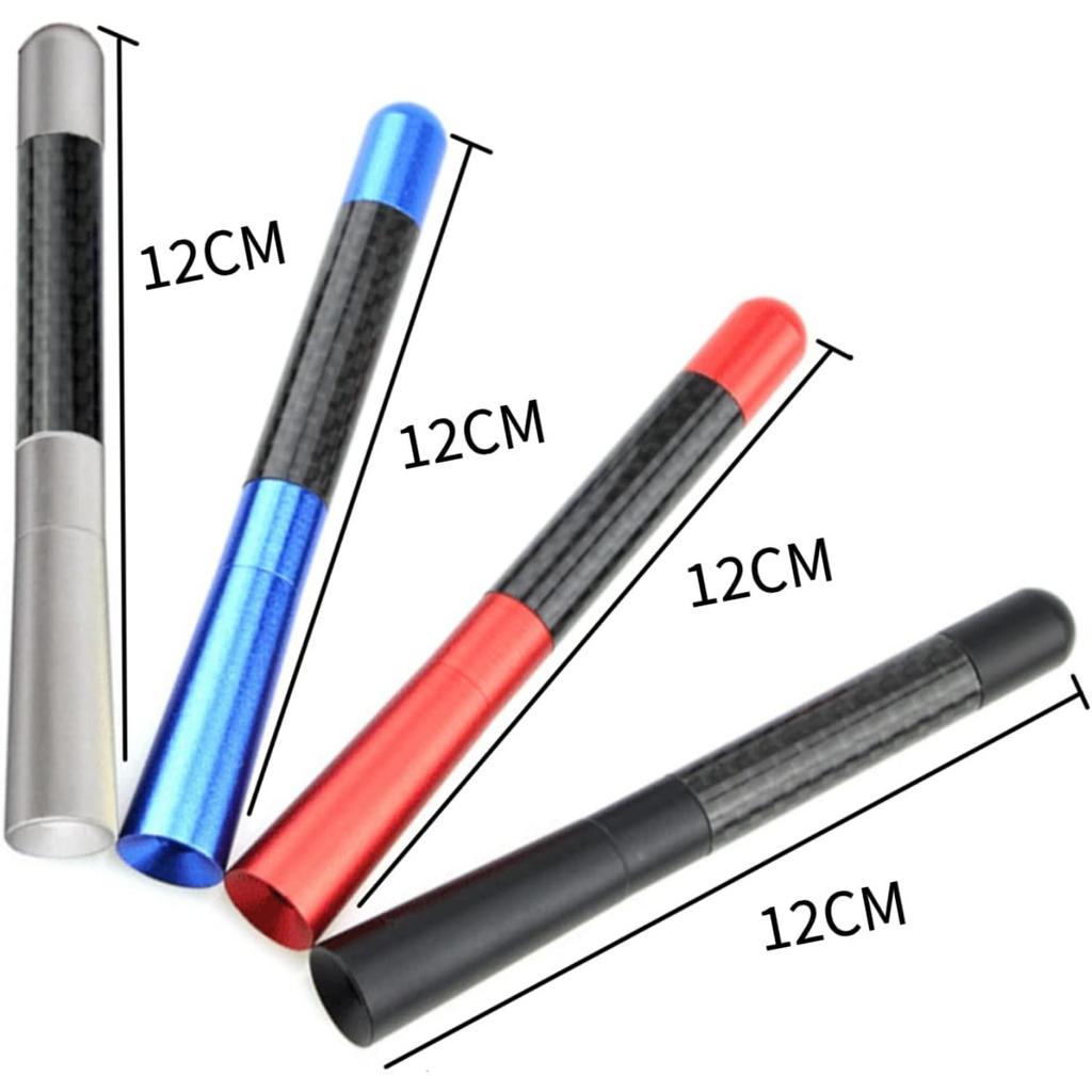 Автомобильная антенна 12 см из углеродного волокна, короткая радиоантенна, универсальная автомобильная антенна, антенна на крыше, радиосигнальная антенна