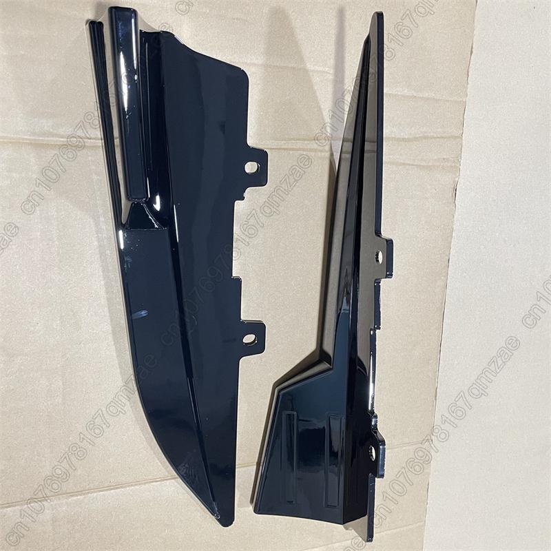 Rear Bumper Splitter Side Spoiler Canards Apron Cover Sticker Gloss Black For BMW 3 Series G20 G28 325 330 M-Sport 2019-2024