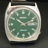 Seiko АВТОМАТИЧЕСКИЕ 6309A ЯПОНСКИЕ МУЖСКИЕ ВИНТАЖНЫЕ ЧАСЫ С ЗЕЛЕНЫМ ЦИФЕРБЛАТОМ a701582-5 R206b-a701582